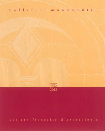 Bulletin monumental, n° 170-2
