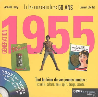 Génération 1955 : le livre anniversaire de vos 50 ans