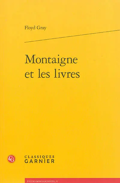 Montaigne et les livres