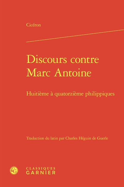 Discours contre Marc...