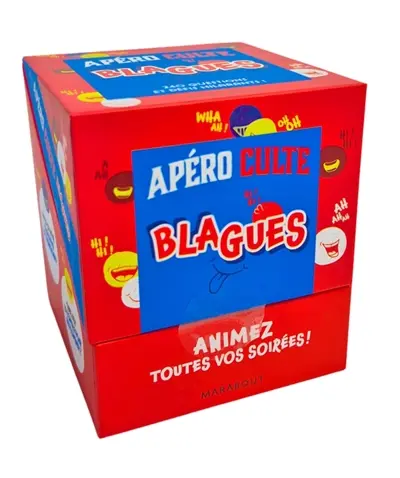 Apéro culte : Blagues : 240 questions et défis hilarants !