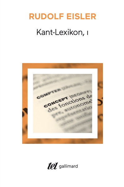 Kant-Lexikon. Vol. 1
