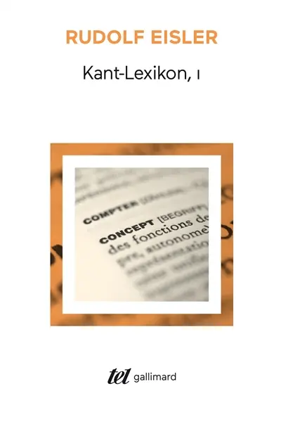Kant-Lexikon. Vol. 1