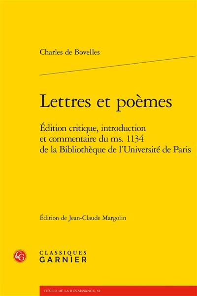 Lettres et poèmes : édition...