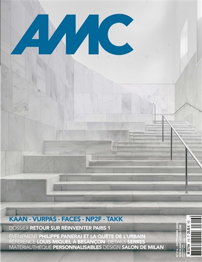 AMC, le moniteur architecture, n° 316. Retour sur Réinventer Paris 1