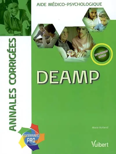 DEAMP, aide médico-psychologique : annales corrigées