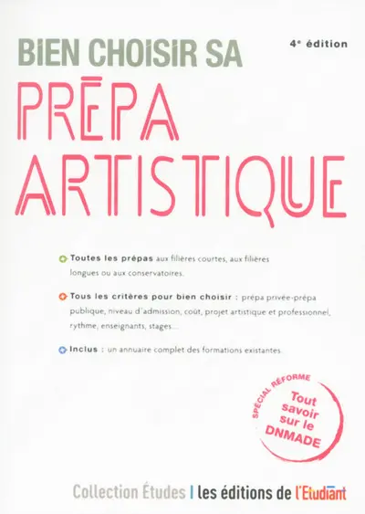 Bien choisir sa prépa artistique