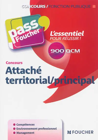 Concours attaché territorial, principal