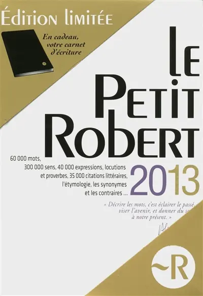Le Petit Robert 2013
