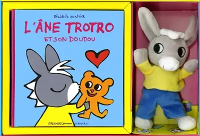 L'âne Trotro et son doudou : 1 livre + 1 peluche