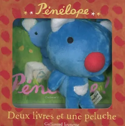 Pénélope : deux livres et une peluche