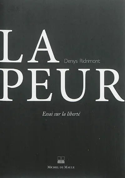 La peur : philosophie