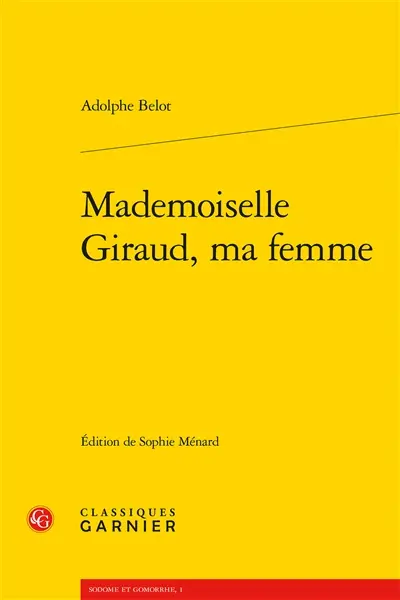 Mademoiselle Giraud, ma femme