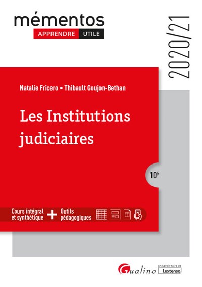 Les institutions judiciaires : 2020-2021