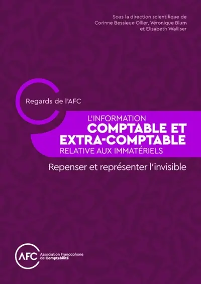 L'information comptable et extra-comptable relative aux immatériels : repenser et représenter l'invisible