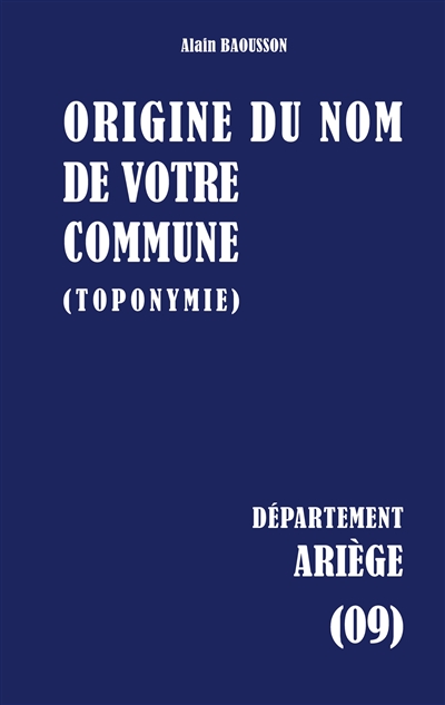 Origine du nom de votre...