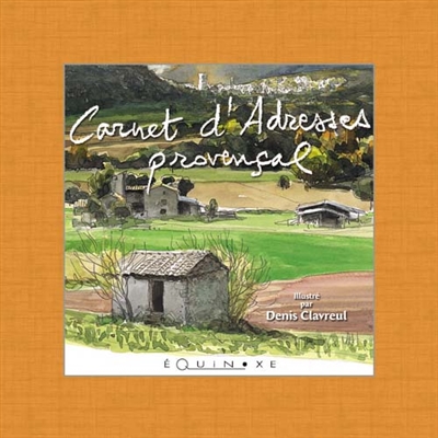 Mini carnet d'adresses provençal