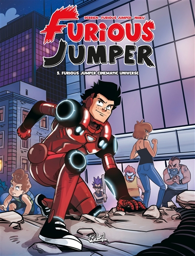 couverture du livre Furious Jumper. Vol. 5. Furious Jumper cinematic universe