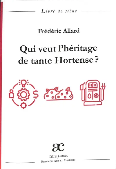 Qui veut l'héritage de tante Hortense ? : comédie policière en deux actes : livre de scène