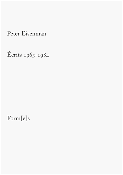 Ecrits, 1963-1984