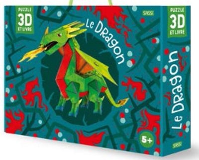 Le dragon : puzzle 3D et livre