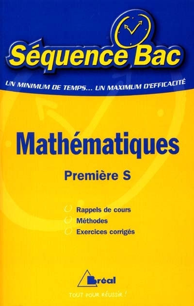 Mathématiques 1re S
