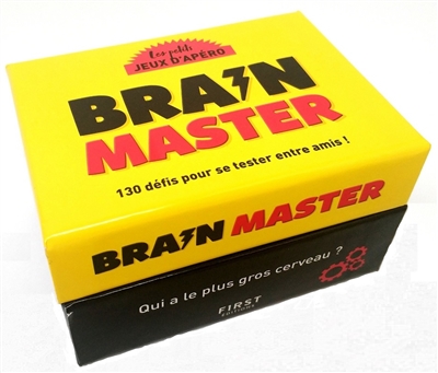 Les petits jeux d'apéro : brain master : 130 défis pour se tester entre amis !