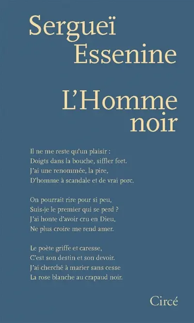 L'homme noir : 1910-1925