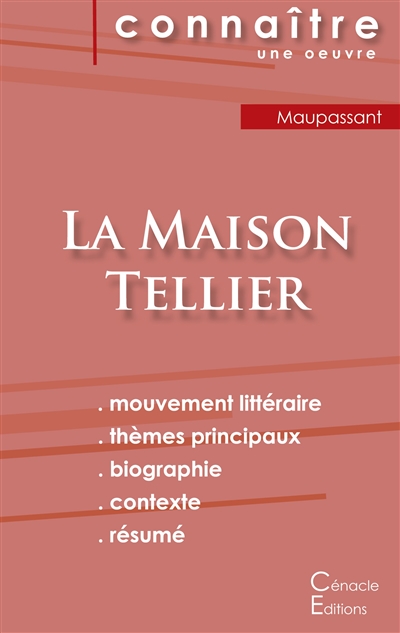 Fiche de lecture La Maison...