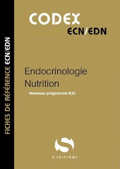 Endocrinologie, nutrition : nouveau programme R2C