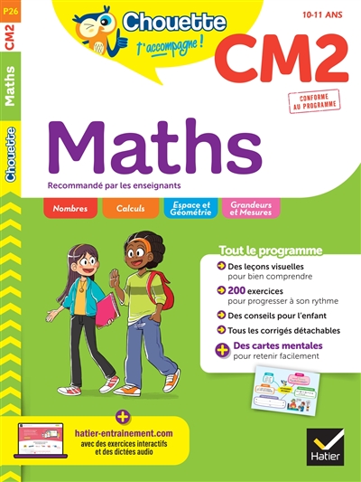 Maths CM2, 10-11 ans : conforme au programme