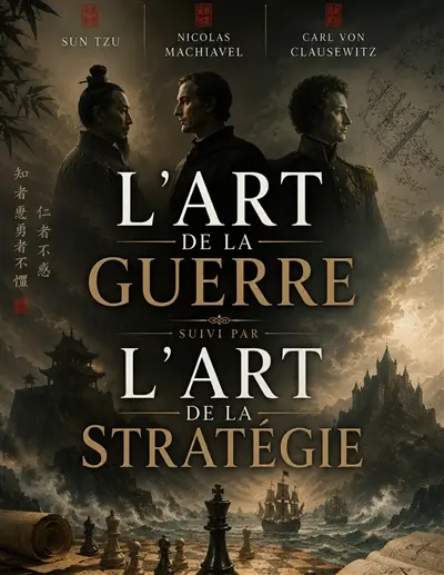 L'ART DE LA GUERRE, suivi par L'ART DE LA STRATEGIE : Trois traités incontournables de stratégie et de théorie tactique par CARL VON CLAUSEWITZ, NICOLAS MACHIAVEL, et SUN TZU