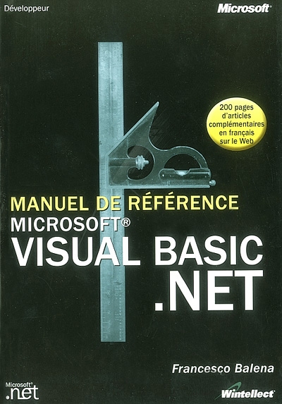 Manuel de référence Visual Basic .Net