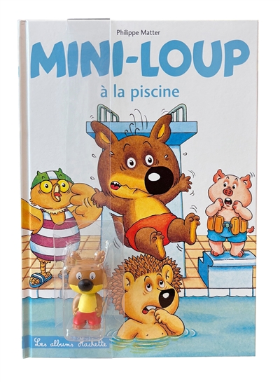 Mini-Loup à la piscine