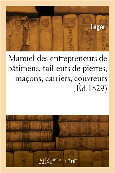 Manuel des entrepreneurs de...