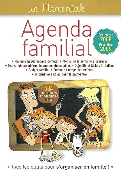 Agenda familial Mémoniak 2009