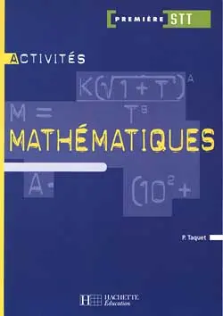 Activités mathématiques, 1re STT