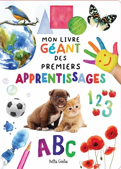 Mon livre géant des premiers apprentissage