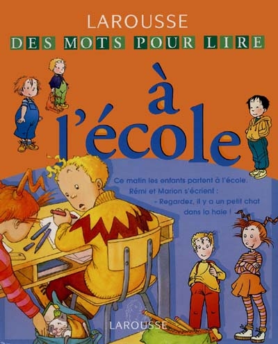 À l'école