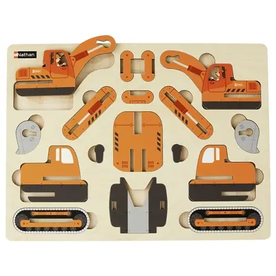 Première maquette : Pelleteuse