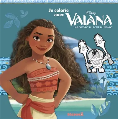 Je colorie avec Vaiana : la légende du bout du monde