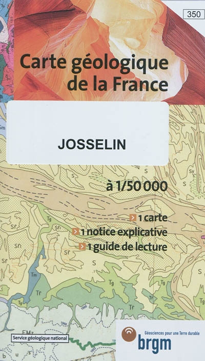 Josselin : carte géologique de la France
