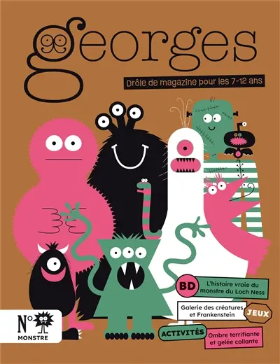 Georges : drôle de magazine pour enfants, n° 84. Monstre