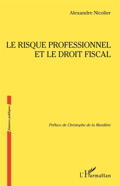 Le risque professionnel et le droit fiscal