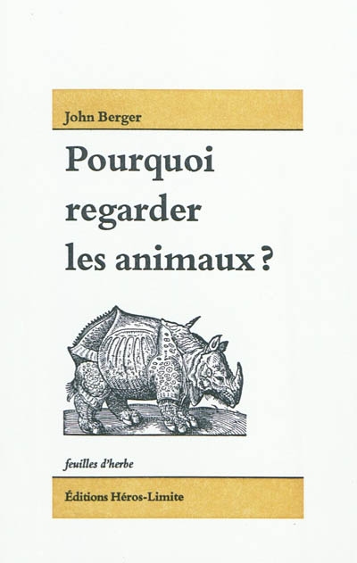 Pourquoi regarder les animaux