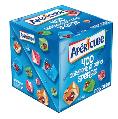 Roll'cube Apéricube : 400 questions et défis apéros