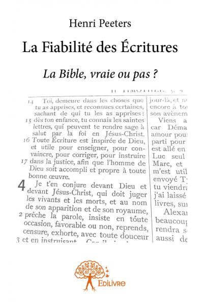 La fiabilité des écritures...