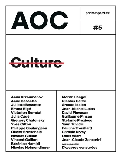 AOC, n° 5. Culture