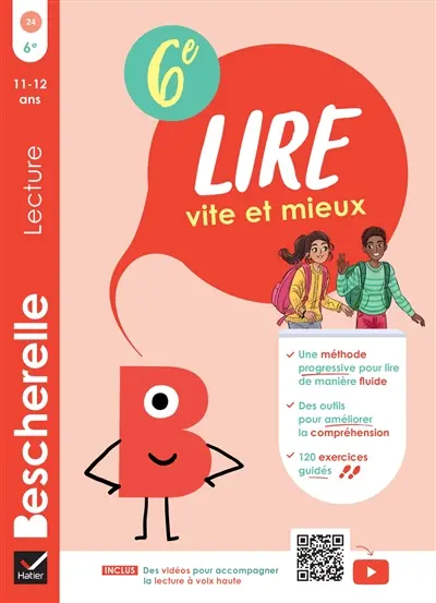 Lire vite et mieux, 6e : lecture, 11-12 ans