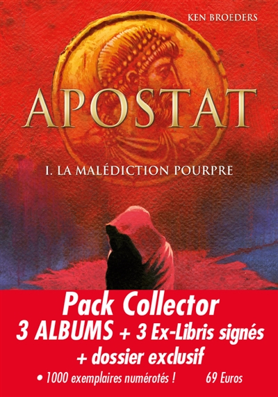 Apostat : pack collector : 3 albums + 3 ex-libris signés + dossier exclusif